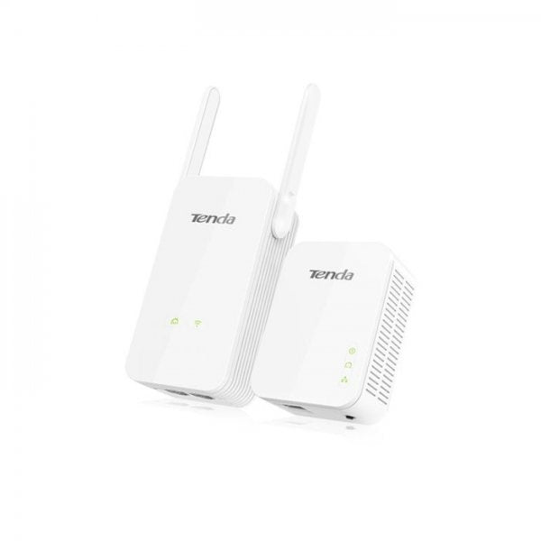 TENDA PH5 AV1000 WiFi Powerline Extender Kit (with 2 LAN port) - 2 Unit Pack