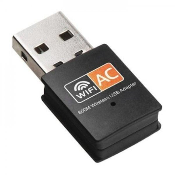JEDEL Nano 802.11ac 600Mbps (450+150) Wireless Dual Band USB Adapter - WL-JED-600