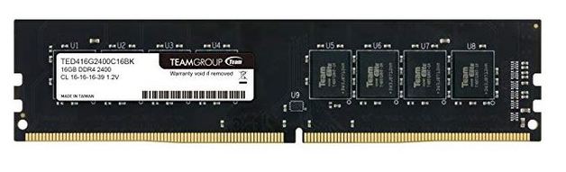 16GB DDR4 2400 (PC4-19200) DIMM - Team