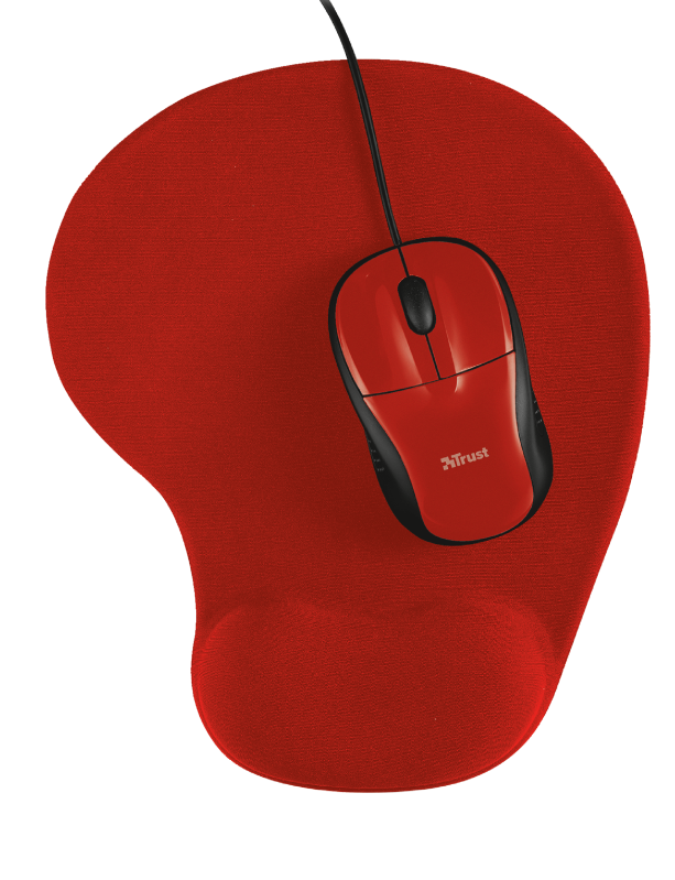 Trust PRIMO Mouse with Mouse Pad - RED