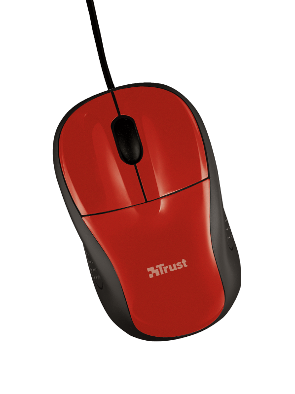 Trust PRIMO Mouse with Mouse Pad - RED
