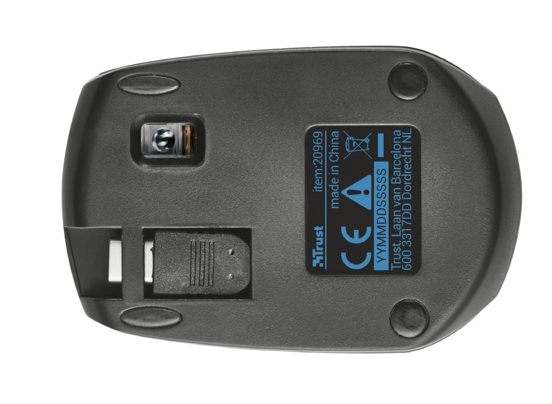 Trust Mini mouse with USB-C retractable cable