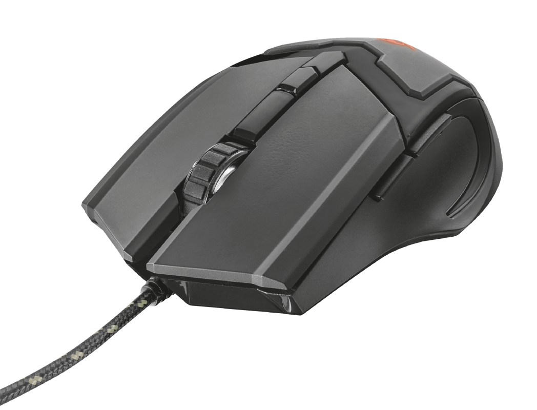 Trust GXT 101 GAV Accurate 4800 dpi gaming mouse with 6 buttons and fancy illumination