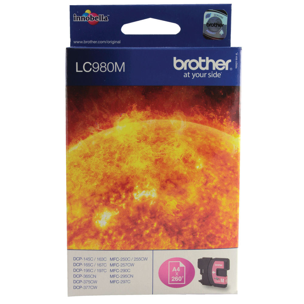 Brother LC980M Magenta Inkjet Cartridge