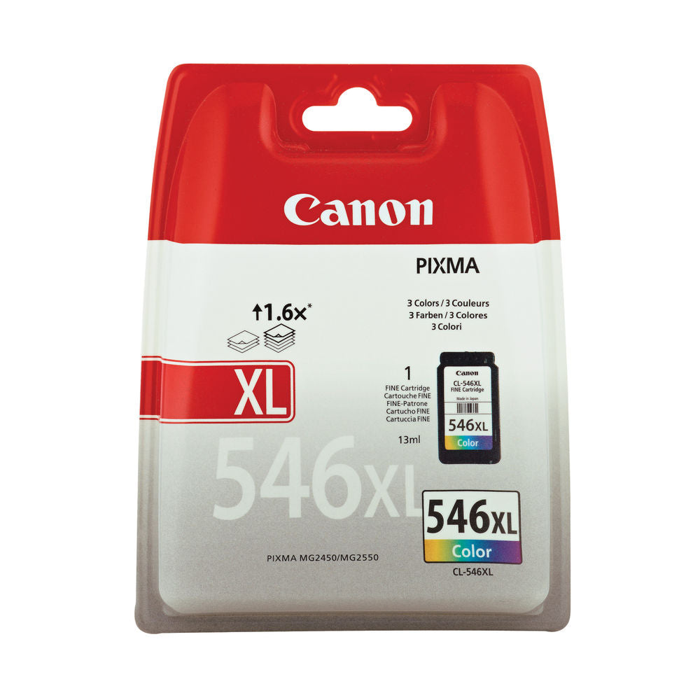 Canon CL-546XL CMY High Yield Inkjet Cartridge