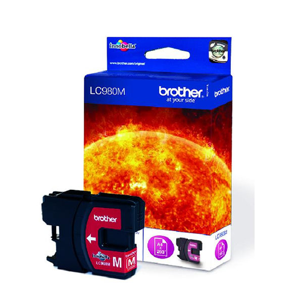 Brother LC980M Magenta Inkjet Cartridge