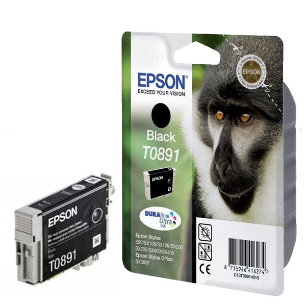 Epson T0891 Black Ink Cartridge C13T08914011 / T0891