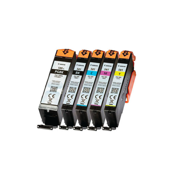 Canon PGI-580/CLI-581 5-Ink Multi Cartridge Pack