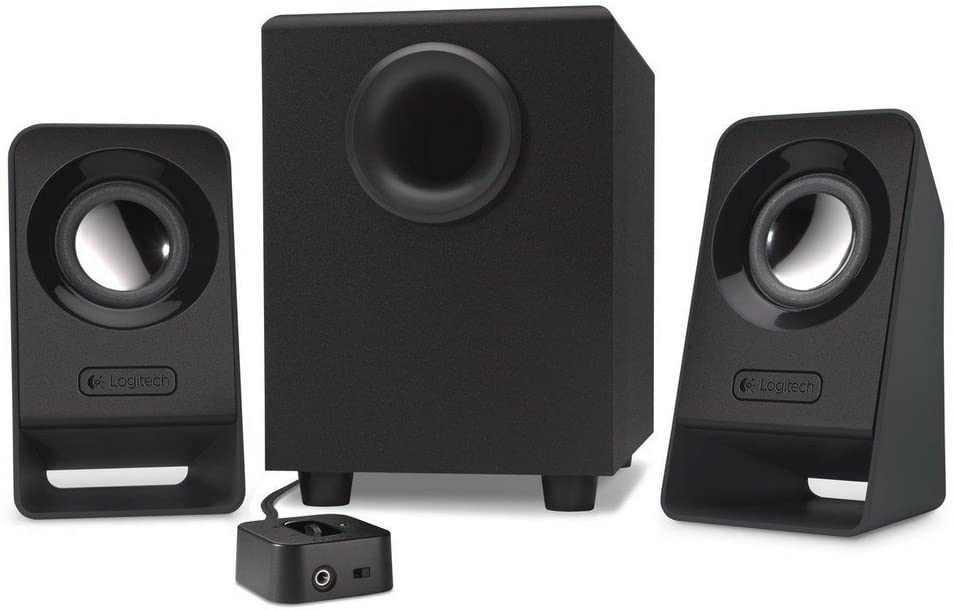 Logitech Z213 Compact PC Multimedia 2.1 Speaker System with Subwoofer