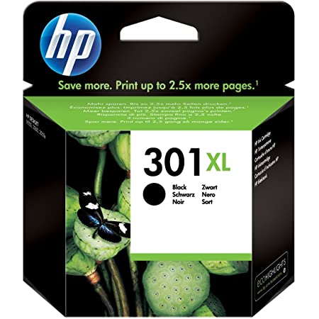 HP 301XL Black Ink Cartridge CH563EE