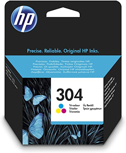 HP 304 Ink Cartridge Tricolour N9K05AE