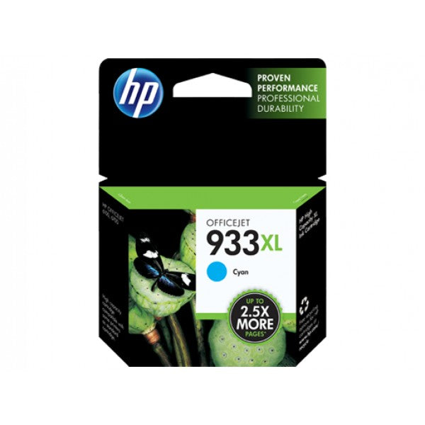 HP 933XL Cyan Officejet Inkjet Cartridge (Capacity: 825 pages) CN054AE
