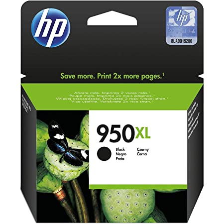 HP 950XL Black Officejet Inkjet Cartridge (2300 page capacity) CN045AE