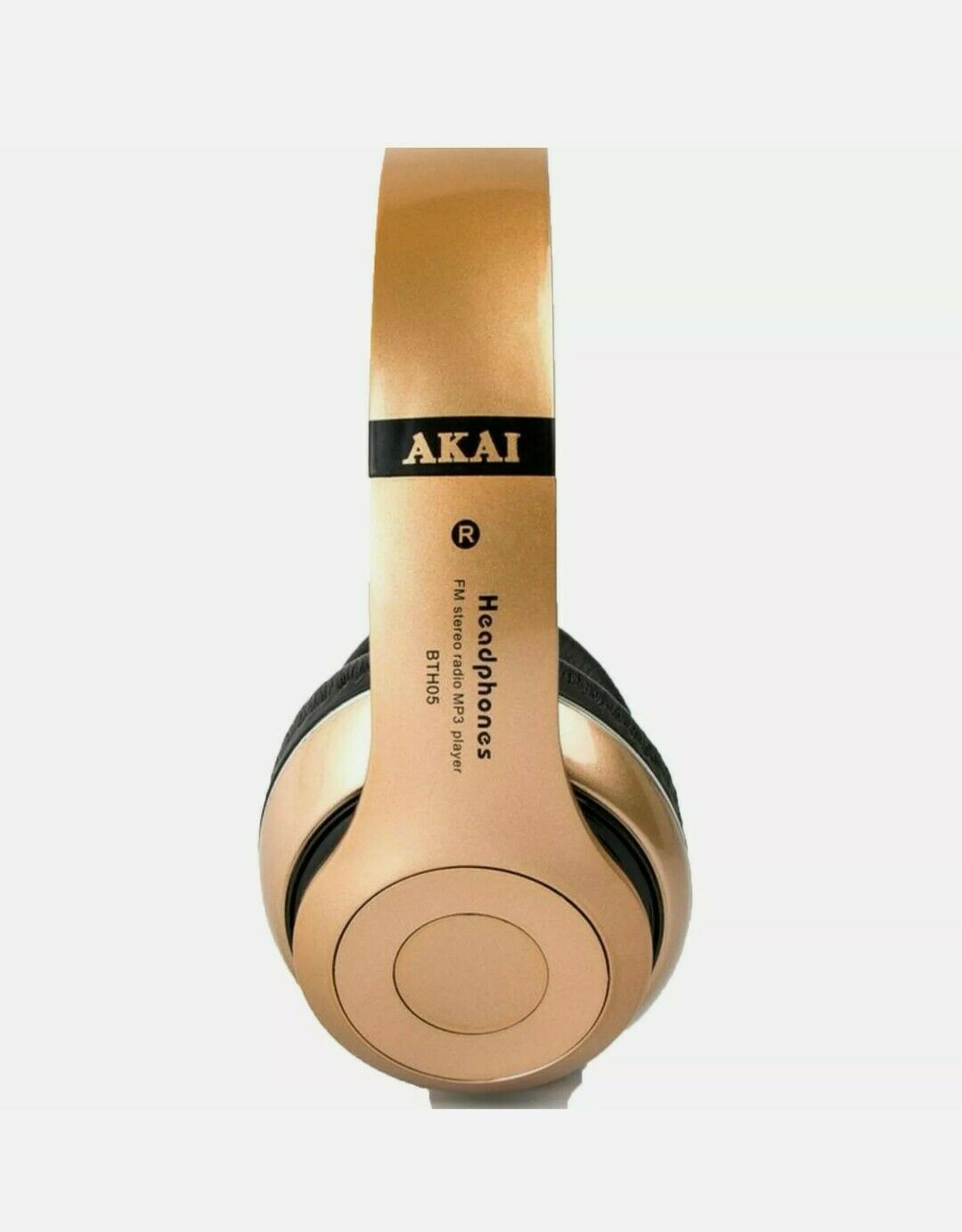 Akai BTH05 Bluetooth Stereo Headphones FM Radio Micro SD MP3 Player Rechargeable